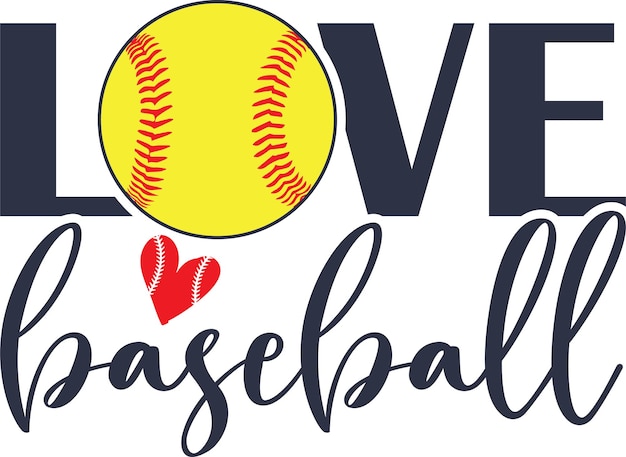 El amor del béisbol, el softbol, la silueta, el béisbol y el clip art.