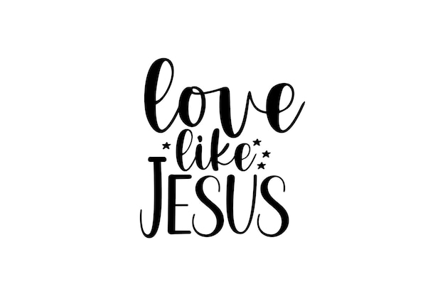 Amor como el archivo vectorial de Jesús