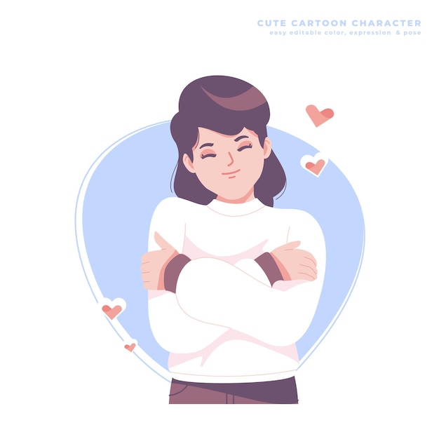 amor propio personaje de dibujos animados