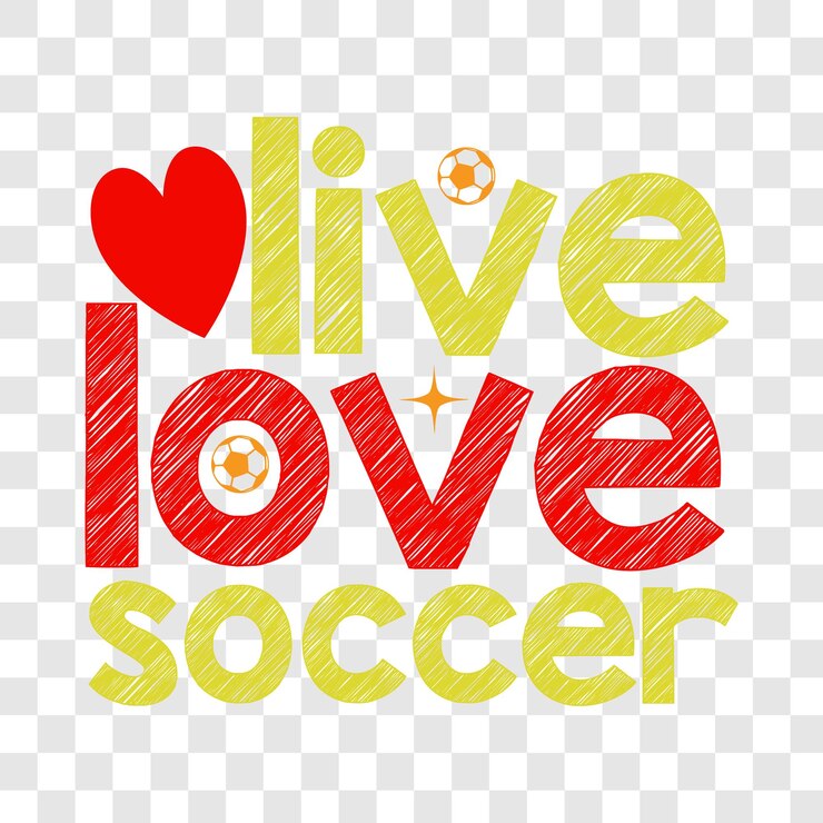 el amor en vivo fútbol svg