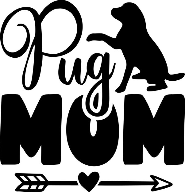 Amplificador lindo perro juguetón SVG amante de mascotas Clipart diseño de silueta de cachorro