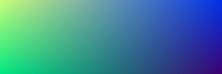 Vector amplio gradiente de color verde y azul diseño de fondo abstracto