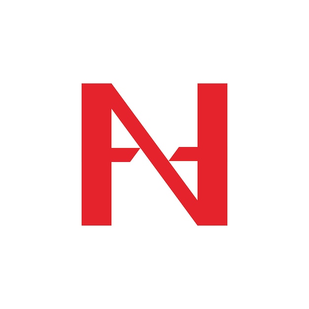 AN NA A N letras abstractas símbolo del logotipo monograma