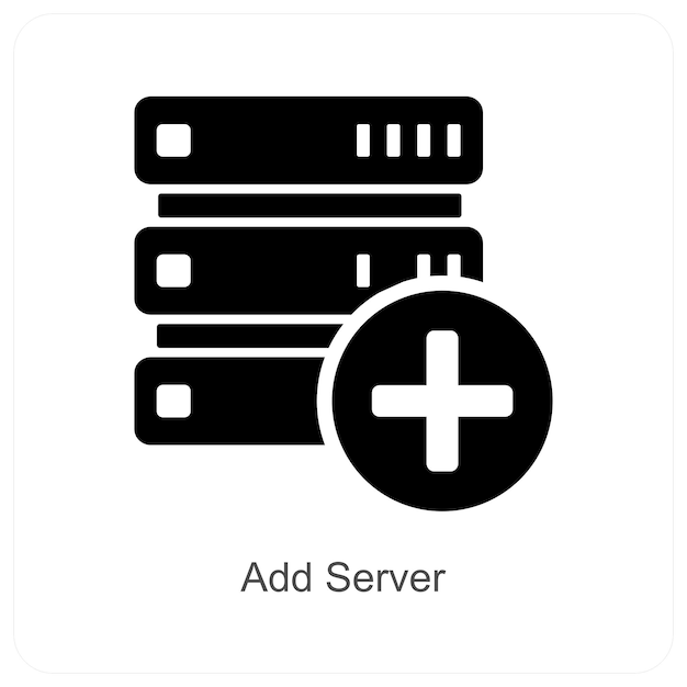 Añadir concepto de icono de servidor y base de datos