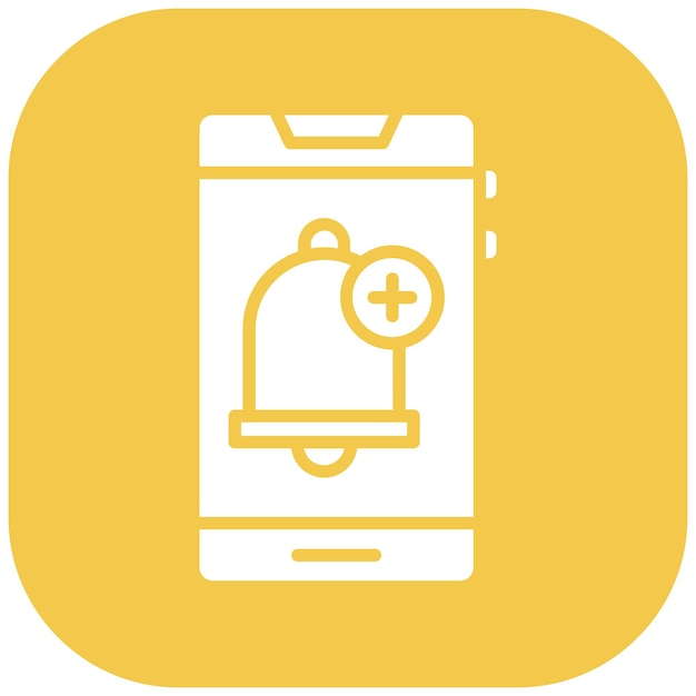 Añadir el estilo de la ilustración del vector de alarma