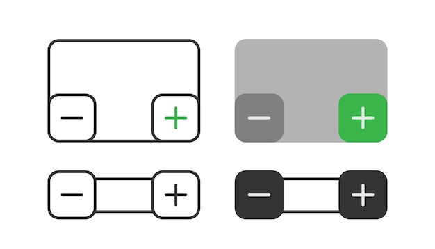 Añadir icono de elemento ui para la web y la aplicación Símbolo de compra de la lista de compras en línea Ilustración vectorial