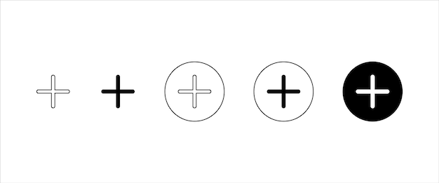 añadir icono de signo más