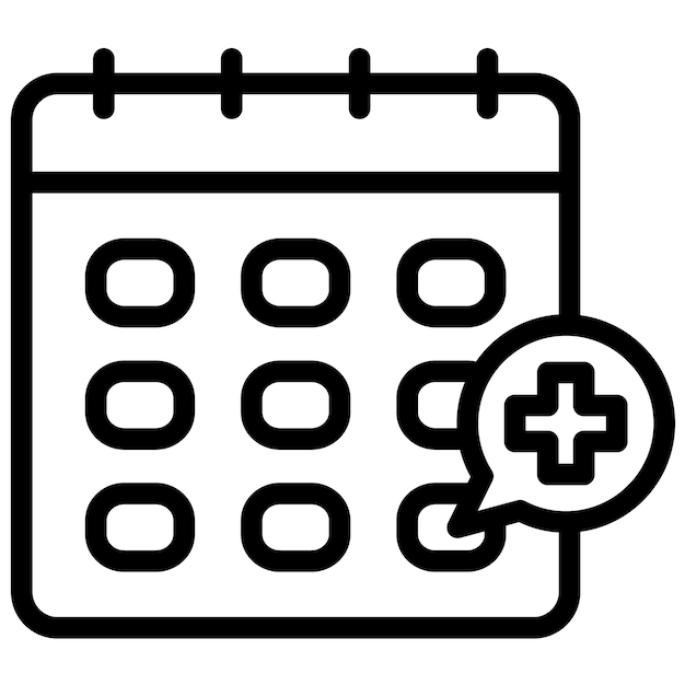 Añadir ilustración de icono vectorial de evento del conjunto de iconos de hora y fecha