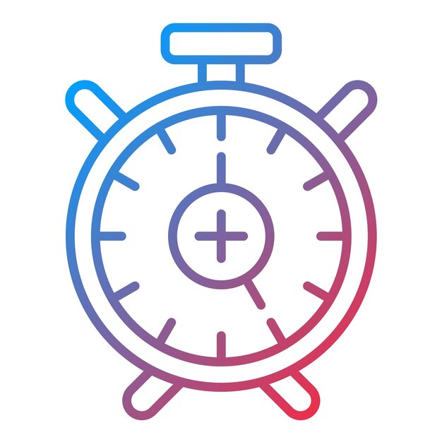 Añadir imagen vectorial del icono de alarma Se puede usar para la hora y la fecha