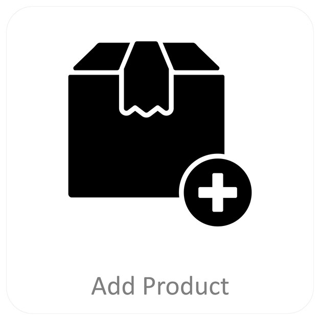 Añadir producto y añadir concepto de icono