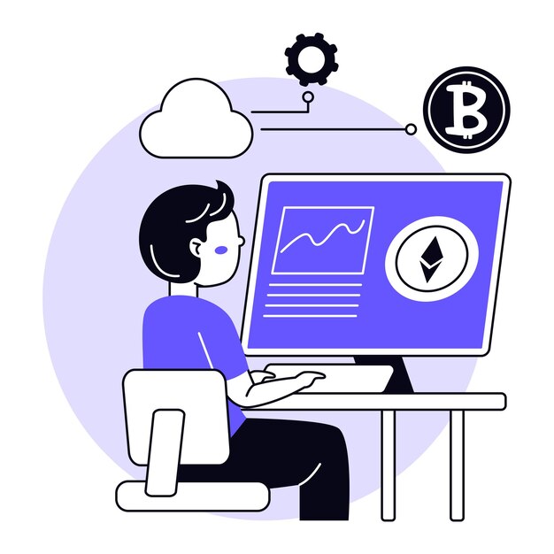 Análisis de datos Crypto Blockchain Fintech Tecnología
