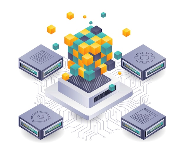 Análisis de las tendencias de los datos en el desarrollo de servidores Blockchain