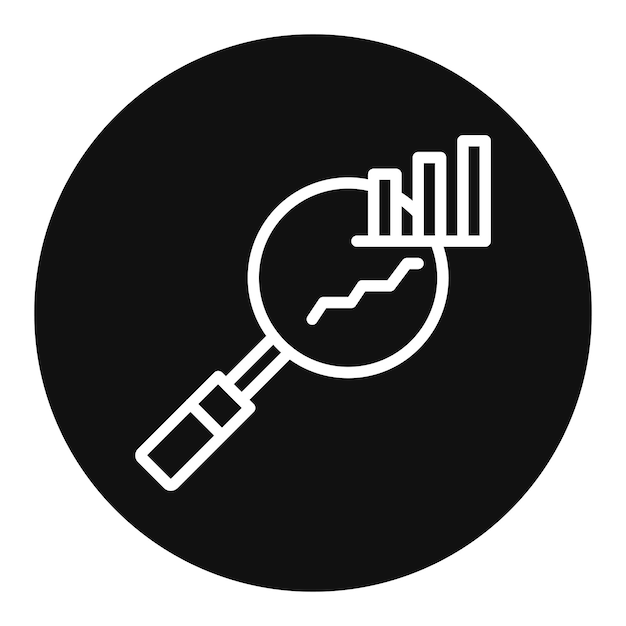 Analizar la imagen vectorial del icono Se puede utilizar para el laboratorio