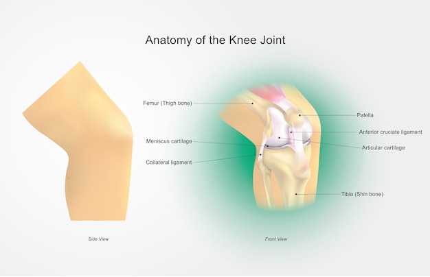 Anatomía de la articulación de la rodilla