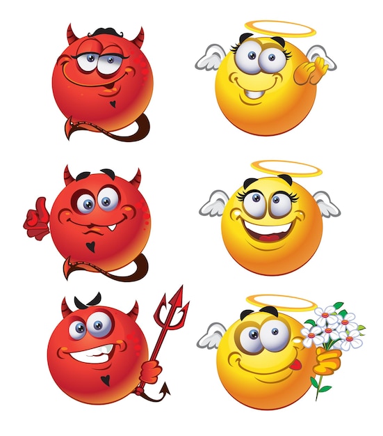 Ángeles y demonios rondan sonrisas