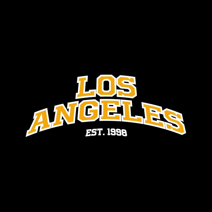 Vector los angeles streetwear ideas de diseño gráfico personalizar plantillas de diseño
