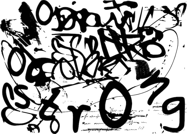angustiado fondo grunge desigual abstracto angustiado ilustración vectorial superposición sobre cualquier diseño