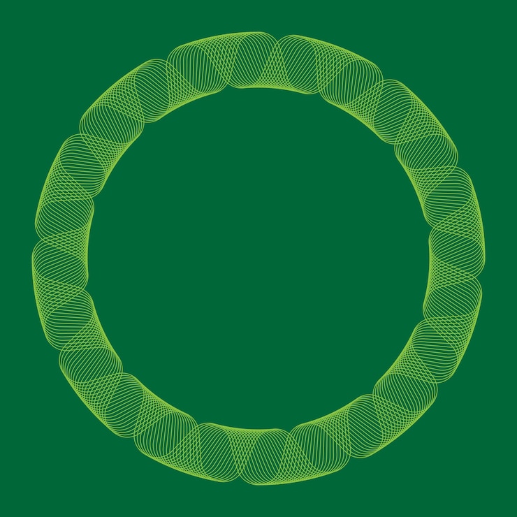 Vector anillo en líneas