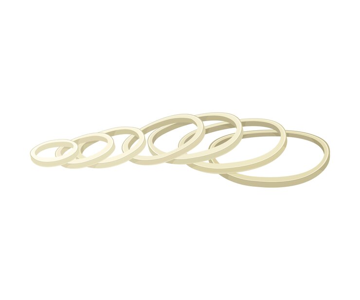 Vector anillos de cebolla artículo ilustrado vectorial cocina condimento orgánico bulbo de cebolla picado