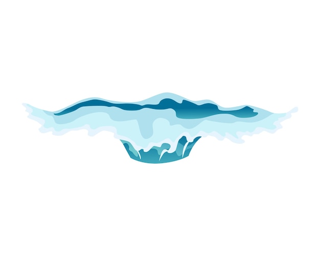 Animación de salpicaduras de agua Goteo de agua efecto especial Hoja de Fx Explosión de gota de agua clara para animación flash en juegos y video Cuadro de dibujos animados