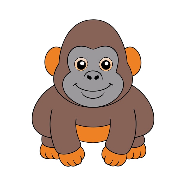 Un animal de dibujos animados y un fondo blanco con las palabras