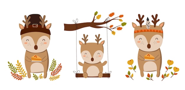 Animal divertido con delicioso regalo