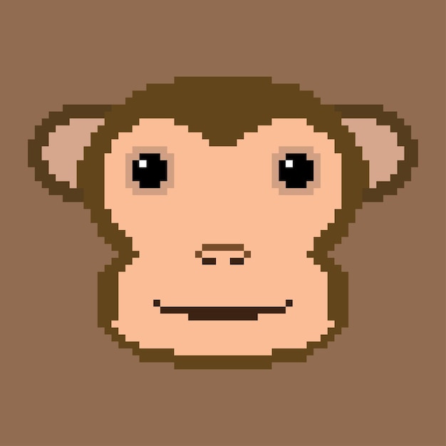 Animales antropomórficos con vector de píxeles