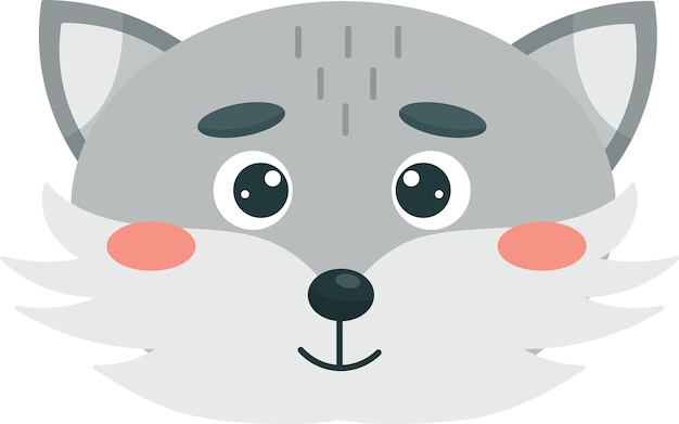 Animales de cabeza de lobo
