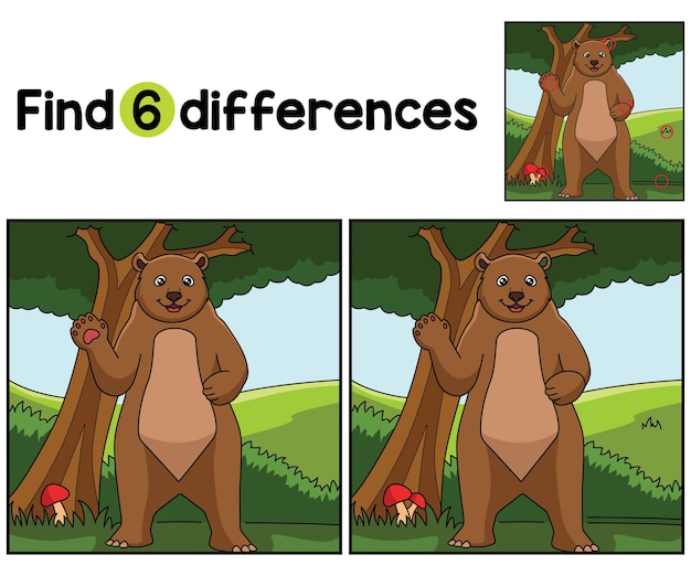 Los animales encuentran las diferencias