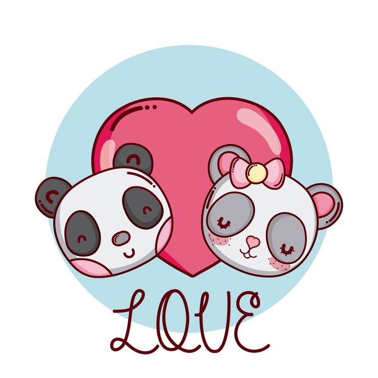 Vector animales lindos y encantadores