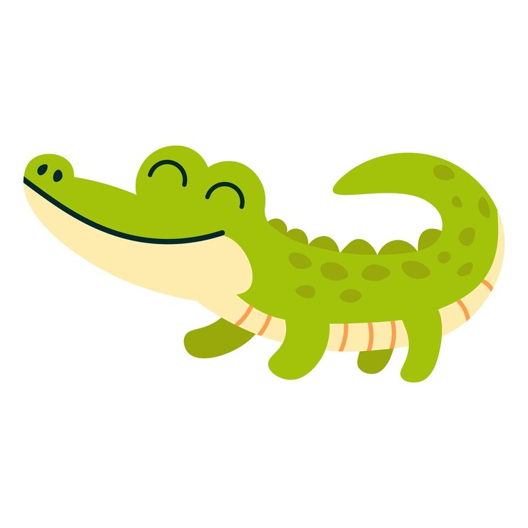 Vector animales lindos para niños coco bonito personaje plano para niños ilustración vectorial
