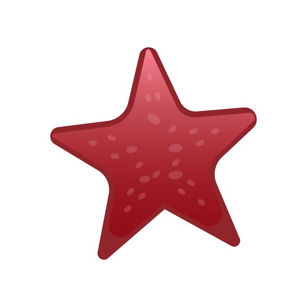 Animales marinos coloridos Ilustración vectorial de peces estrella