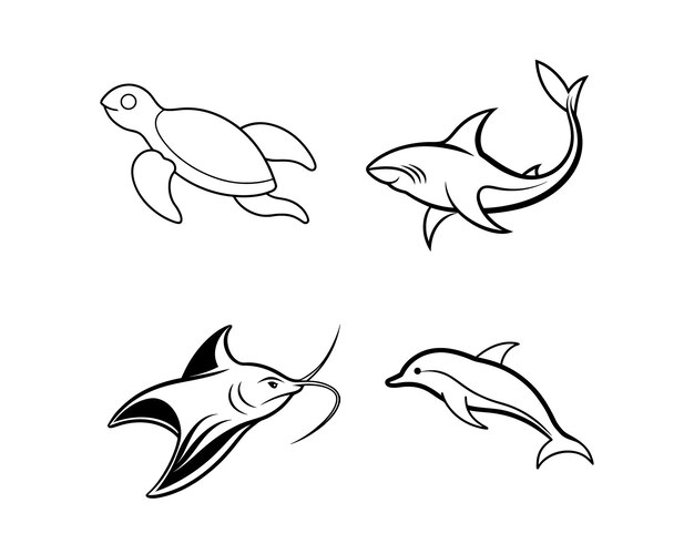 Animales del océano