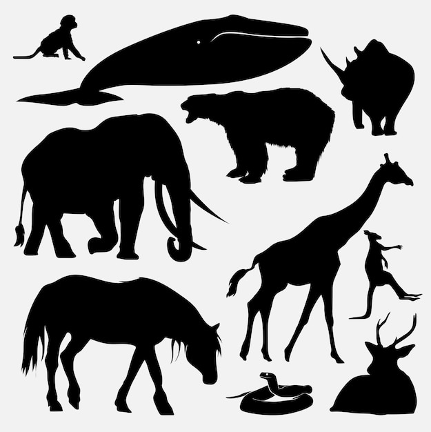 Animales vector png