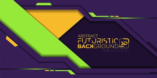Anime futurista abstracto 3d rayas línea de fondo púrpura verde naranja evangelion temas fondo de pantalla