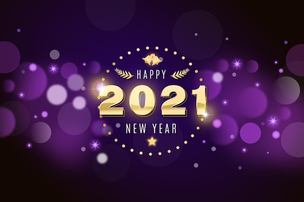 Año nuevo borrosa 2021