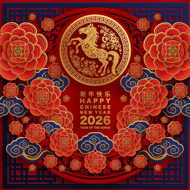 Año Nuevo Chino 2026 - Año del Caballo Saludo
