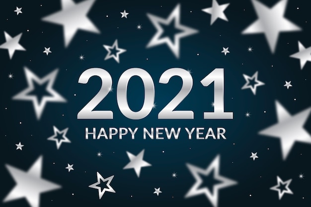 Año nuevo plateado 2021