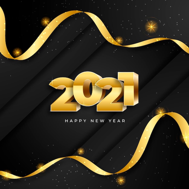 Año nuevo realista 2021