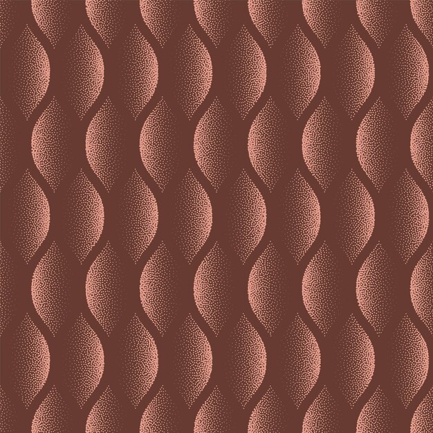Años 50, 60, 70, Retro, Patrones Sin Fisuras, Moda, Tonos Marrones, Fondo Vectorial Abstracto