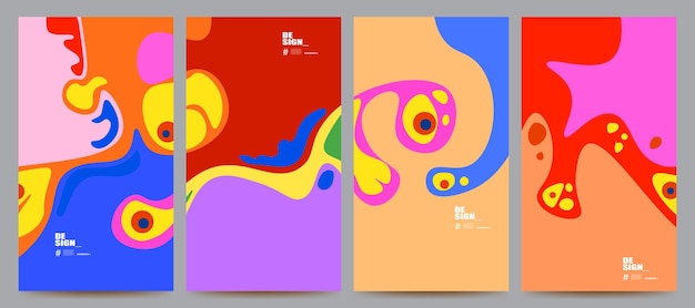 antecedentes abstractos para el diseño de pancartas, carteles, folletos, volantes, etc.