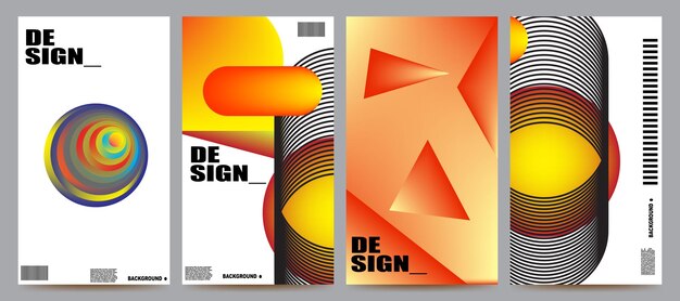 antecedentes abstractos para el diseño de pancartas, carteles, folletos, volantes, etc.
