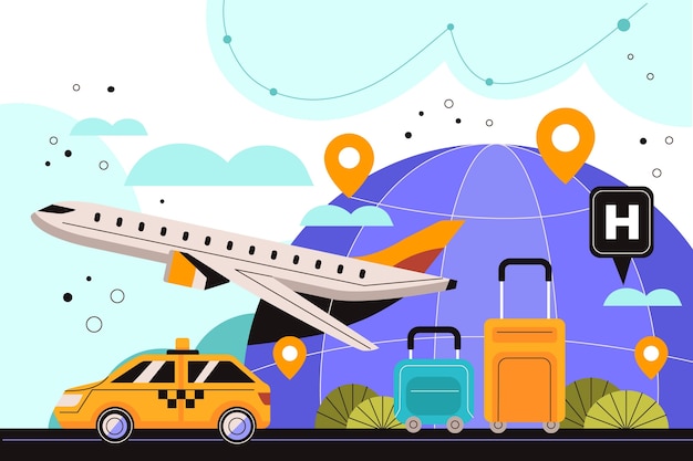 Antecedentes en el alojamiento y el transporte