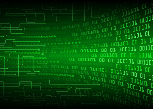 Antecedentes del concepto de tecnología futura del circuito cibernético verde
