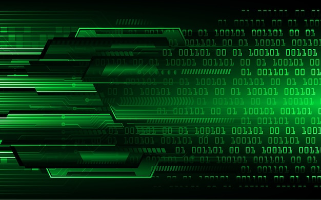 Antecedentes del concepto de tecnología futura del circuito cibernético verde