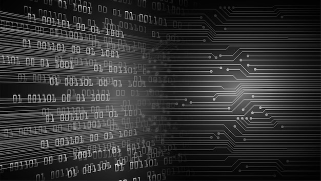 antecedentes del concepto de tecnología del futuro del circuito cibernético