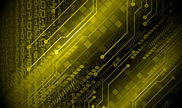 antecedentes del concepto de tecnología del futuro del circuito cibernético