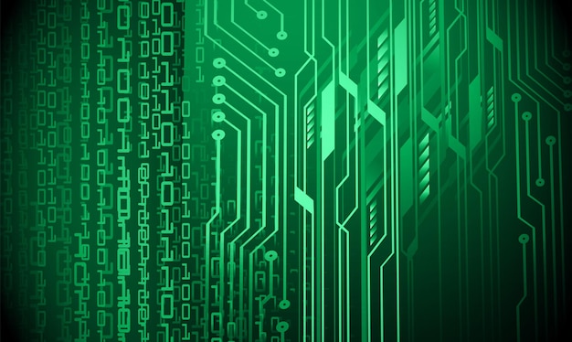 antecedentes del concepto de tecnología del futuro del circuito cibernético