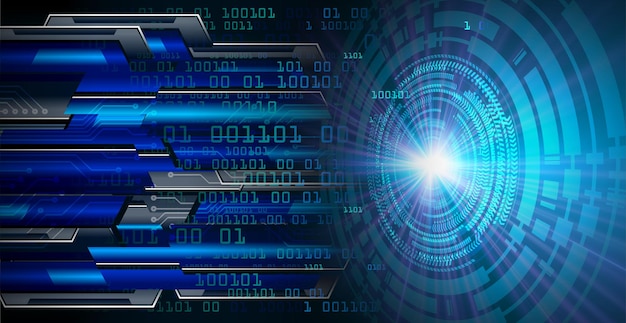 antecedentes del concepto de tecnología del futuro del circuito cibernético