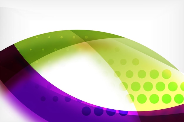 Antecedentes corporativos abstractos de negocios plantillas de diseño de folletos o folletos de ondas Ilustración vectorial